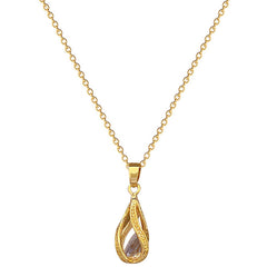 Rotating Water Drop Necklace For Women