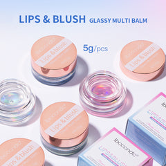 Blush Temperature Change Transparent Gel